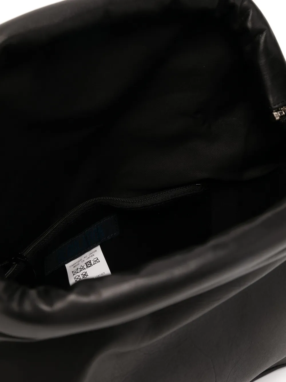 Yohji Yamamoto Schoudertas met verstelbare band Zwart