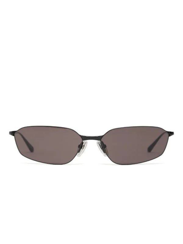 Balenciaga Eyewear ヘキサゴンフレーム サングラス | ブラック
