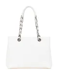CHANEL Pre-Owned 2013-2014 Caviar Grand Shopping tote bag - White