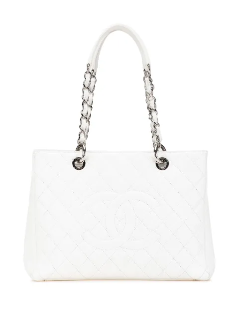 CHANEL Pre-Owned 2013-2014 Caviar Grand Shopping tote bag