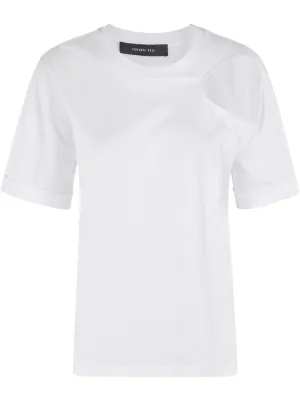 Tシャツ・カットソー FEDERICA TOSI Women Tunic Tops 31110 304 WHITE Federica Tosi T-Shirts & Jersey Shirts for Women - FARFETCH