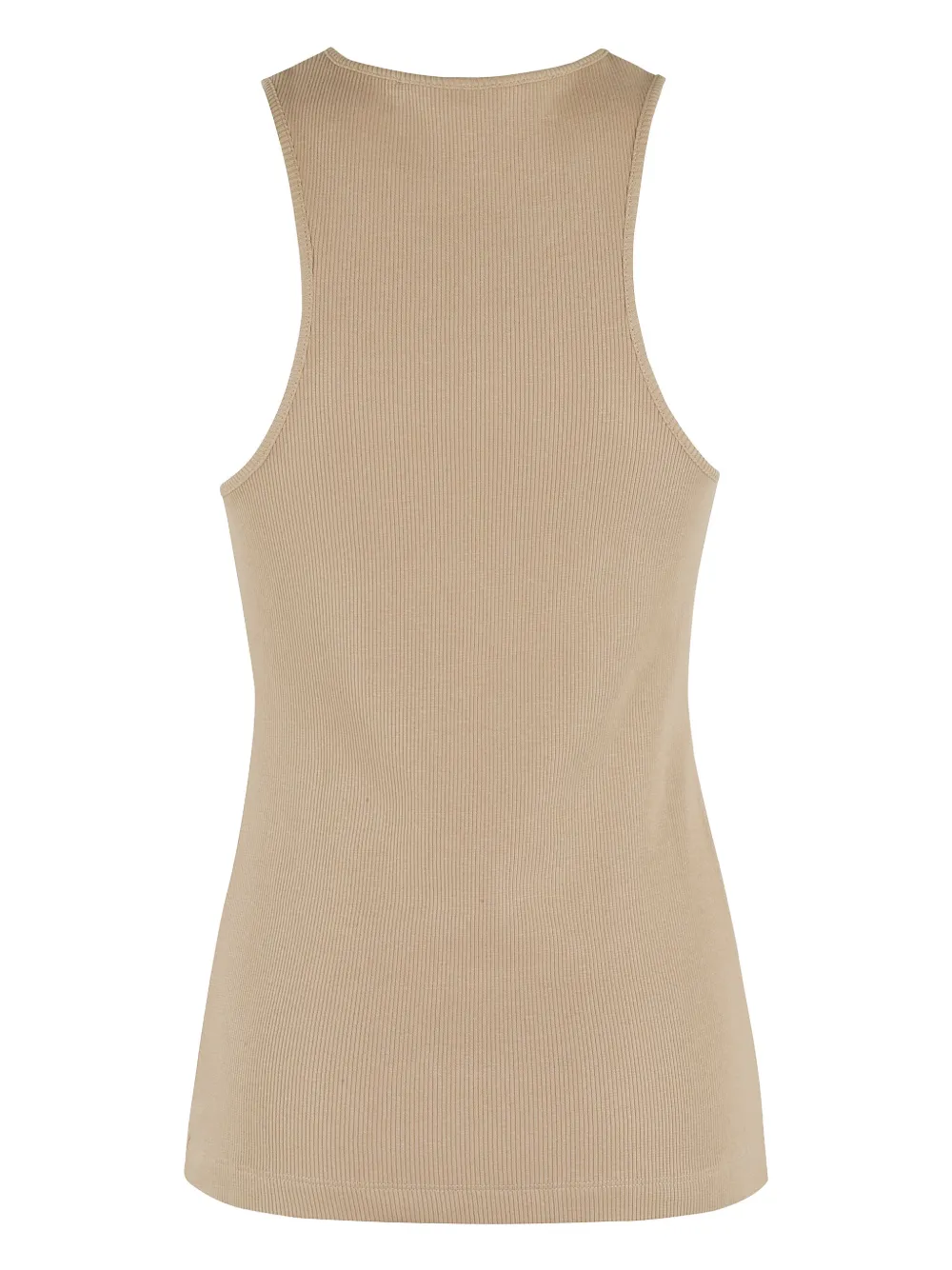 Federica Tosi cotton tank top - Beige