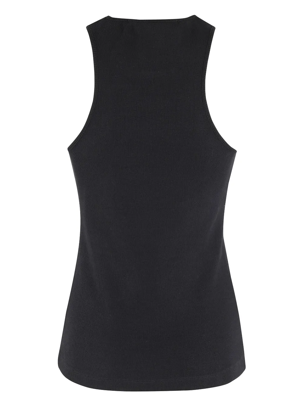 Federica Tosi cotton tank top - Zwart