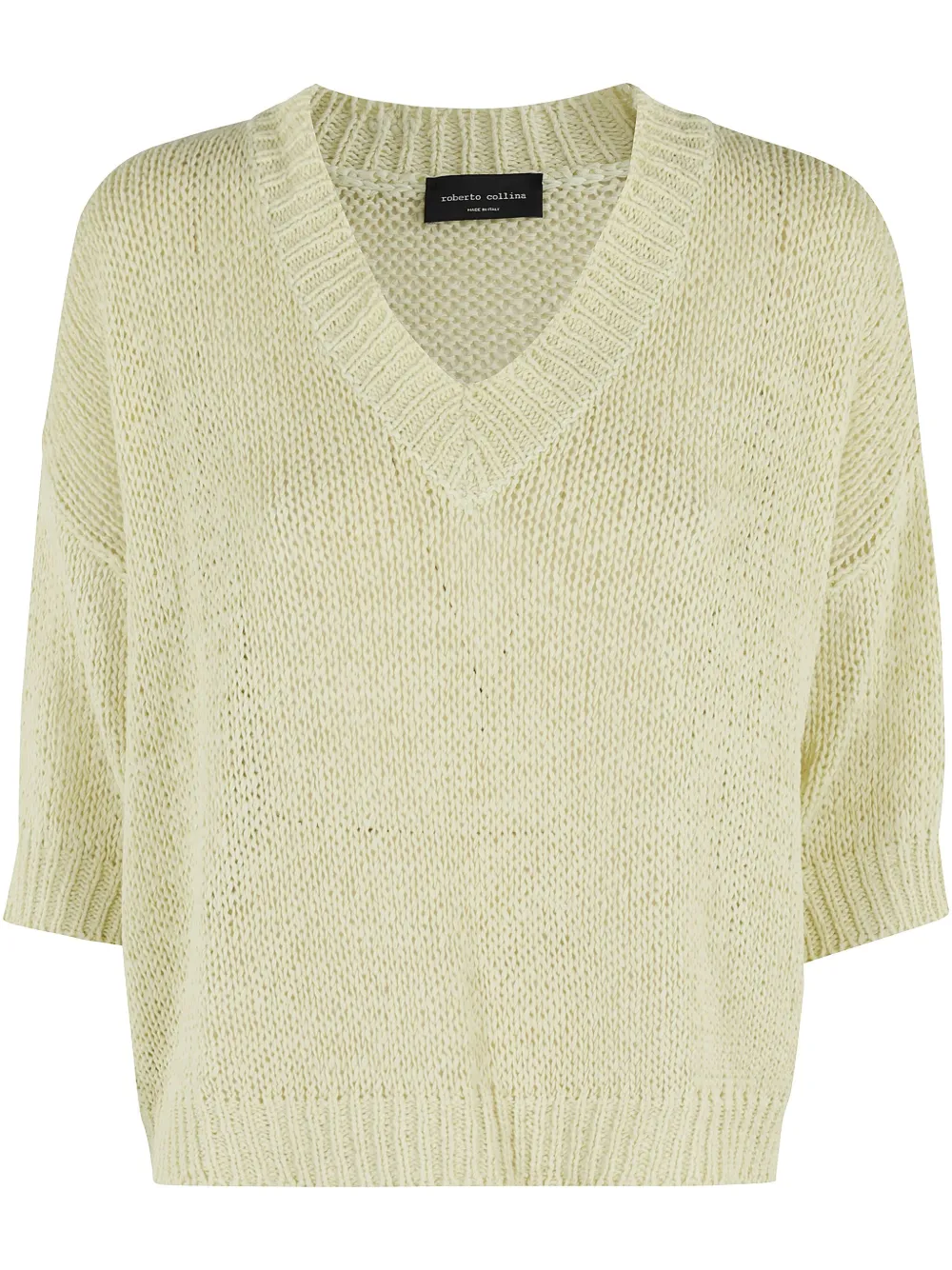 chunky-knit jumper