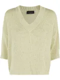 Roberto Collina chunky-knit jumper - Green