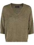 Roberto Collina chunky-knit jumper - Green