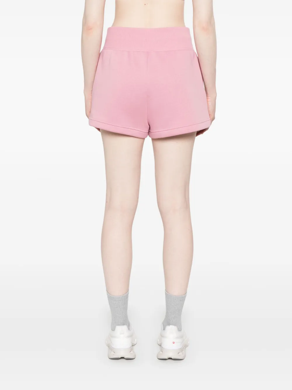 Nike Shorts met jersey textuur Roze