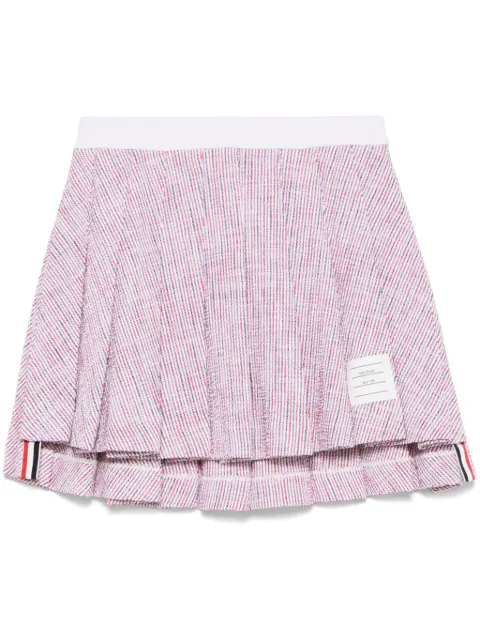 Thom Browne falda corta de tweed
