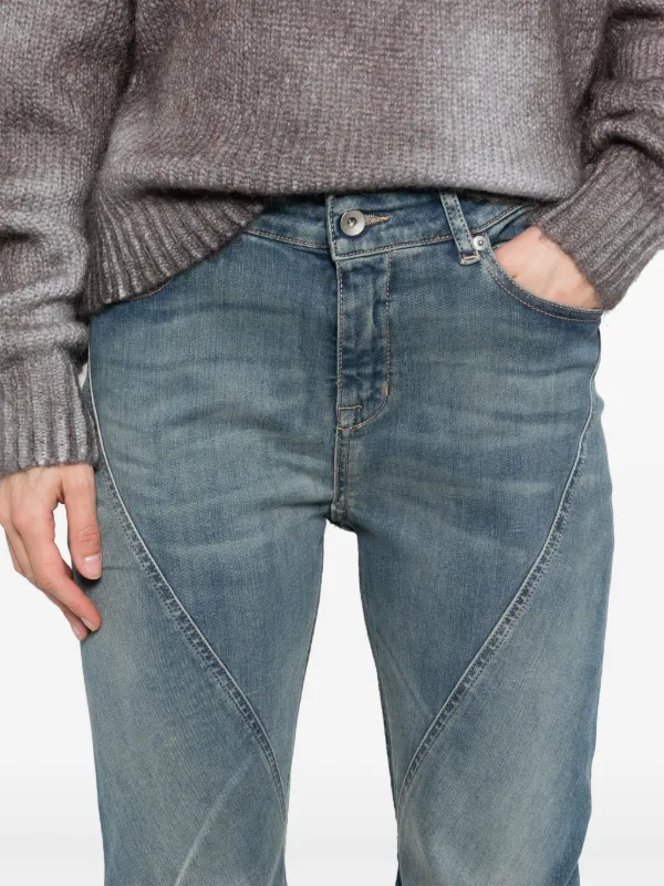 Rick Owens DRKSHDW ブーツカット ジーンズ | ブルー | FARFETCH JP