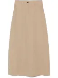 Antonelli Iglesias maxi skirt - Neutrals