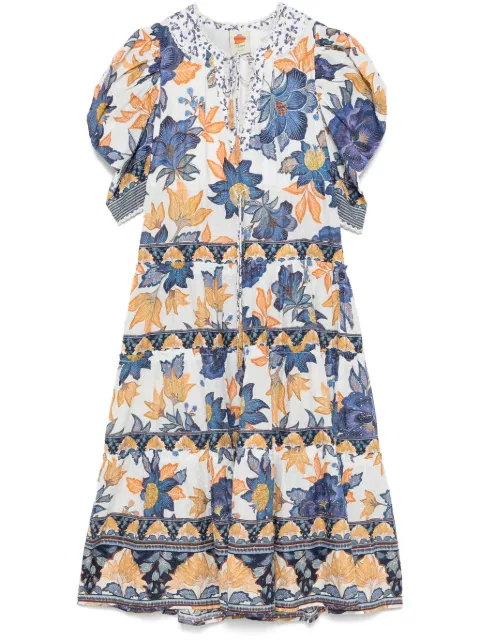 FARM Rio Summer Flowers-print maxi dress