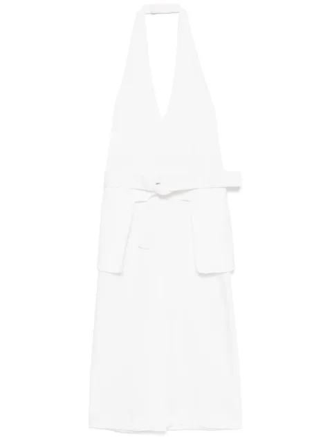 Low Classic halter maxi dress