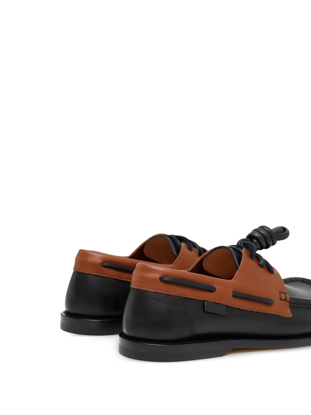 LOEWE Leren loafers Zwart