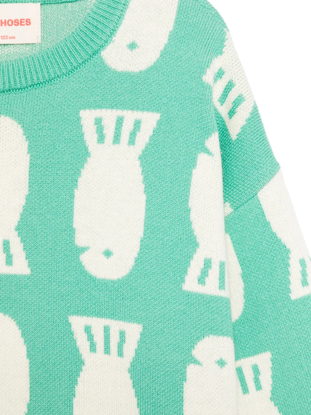 Bobo Choses Lucky Fish trui Groen