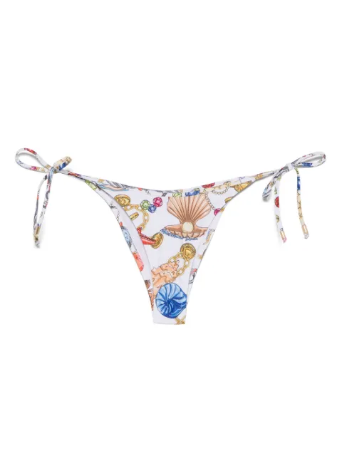 Moschino Marine-print bikini bottoms