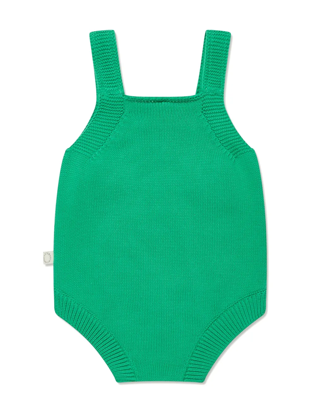 Stella McCartney Kids embroidered romper - Groen