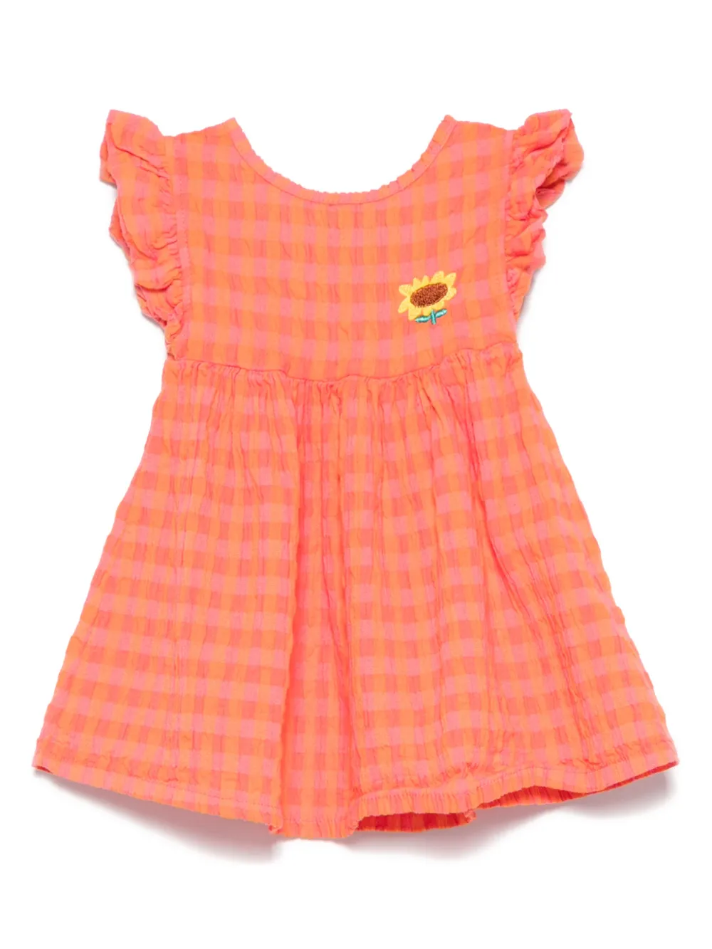 Bobo Choses Vichy jurk Oranje