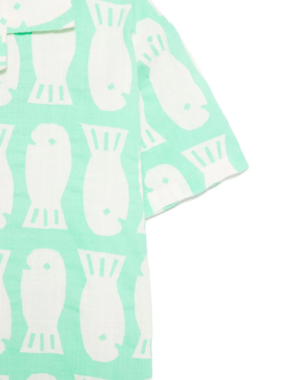 Bobo Choses Lucky Fish shirt Groen