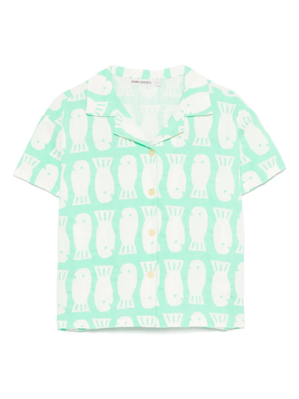 Bobo Choses camisa Lucky Fish | verde | Image 1