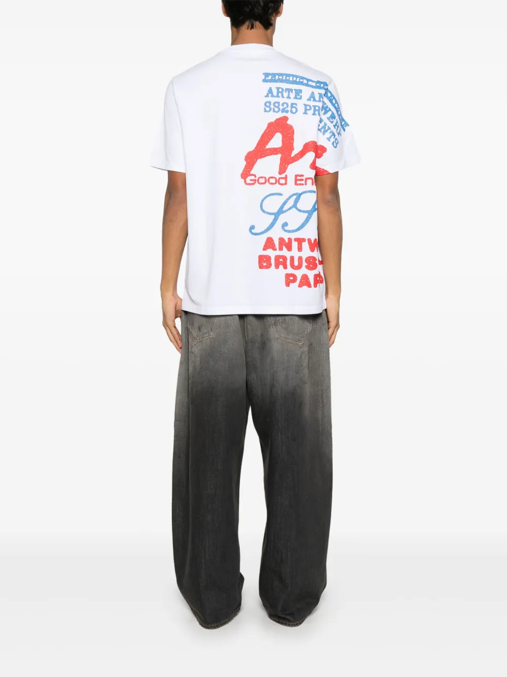 ARTE T-shirt met print - Wit