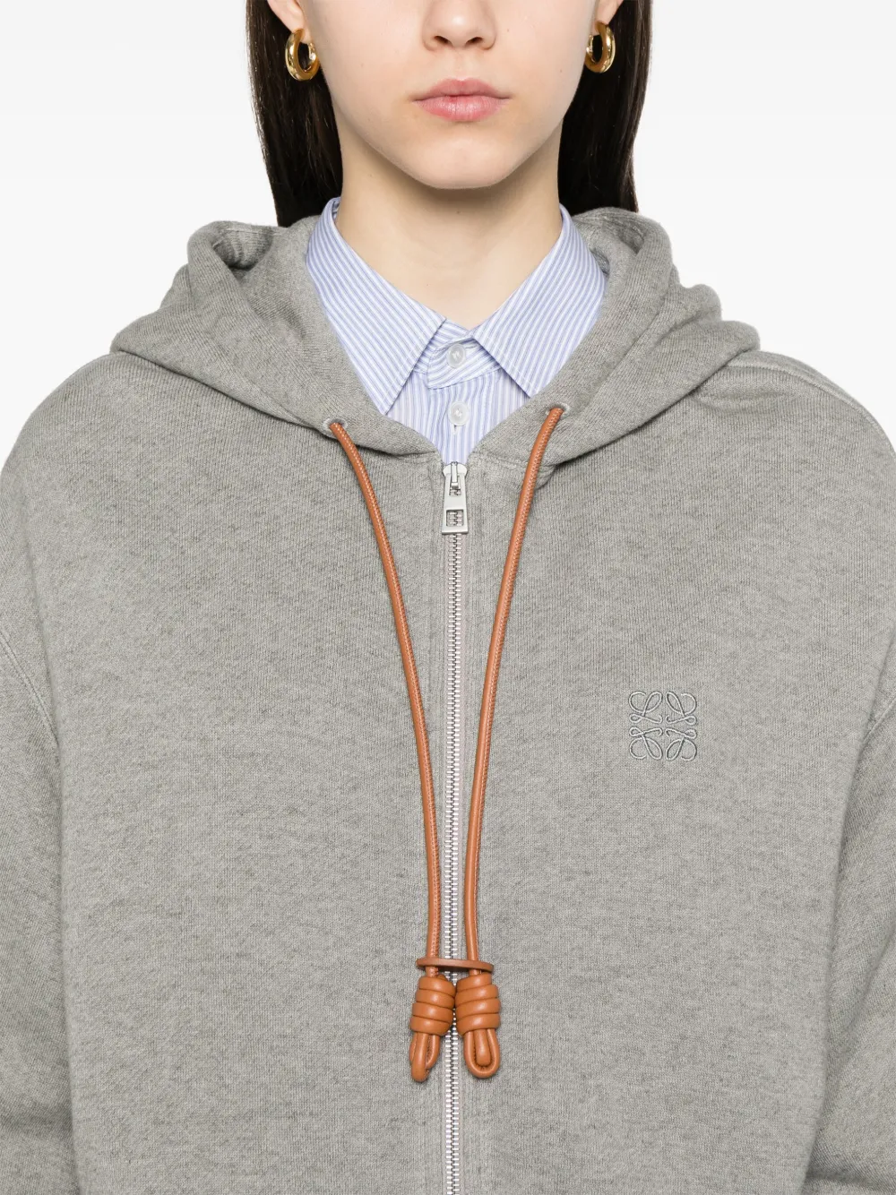 LOEWE Flamenco hoodie Grijs