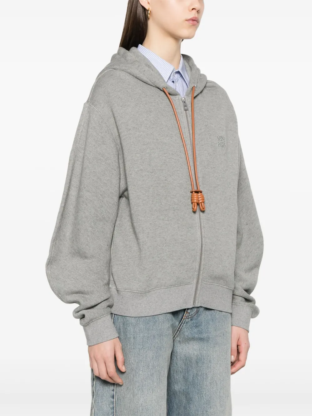 LOEWE Flamenco hoodie Grijs