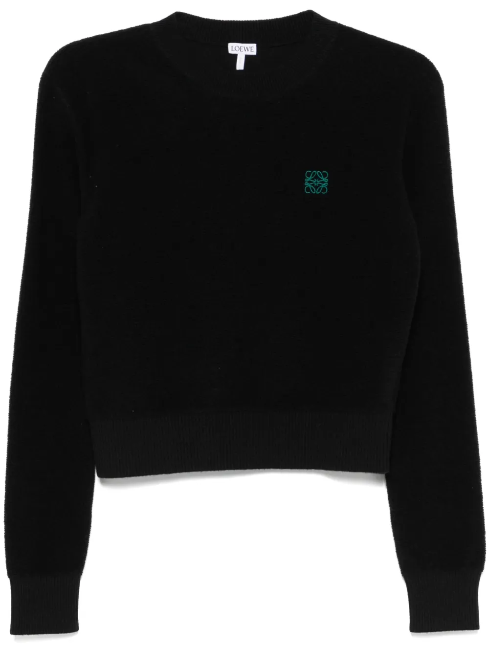 LOEWE suéter de lana con Anagrama | negro | Image 1