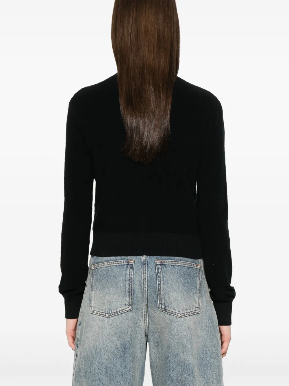 LOEWE Anagram wollen trui Zwart