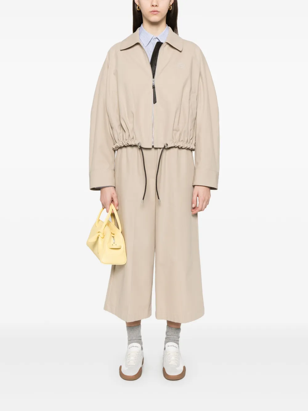 LOEWE balloon cotton jacket - Beige