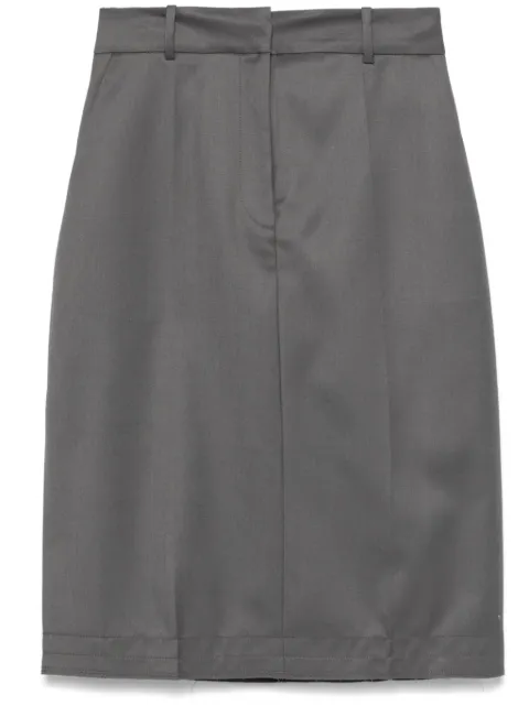 Low Classic H-line mini skirt 