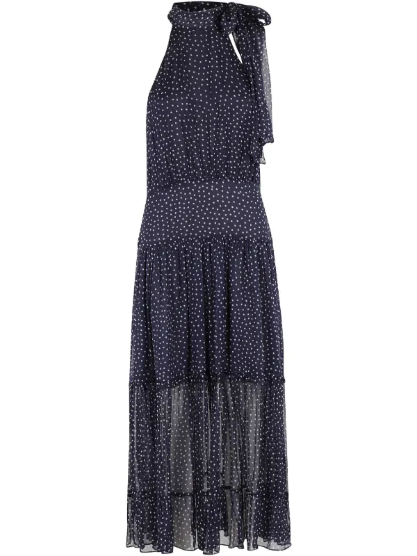 Rixo Abi Midi Dress | Blue | FARFETCH