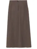 Antonelli Iglesias maxi skirt - Brown