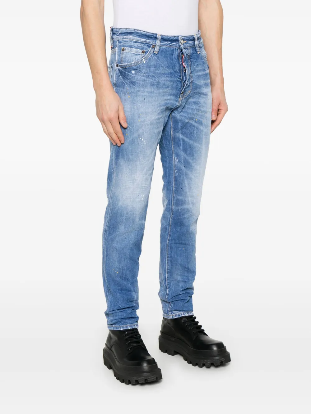 Shop Dsquared2 Cool Guy Jeans In Blue