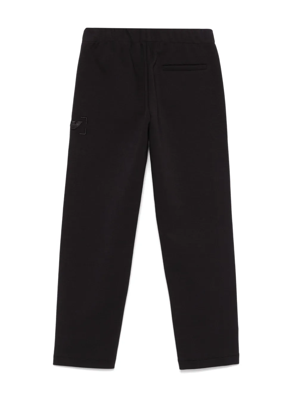 Emporio Armani Kids Broek met geborduurd logo - Blauw