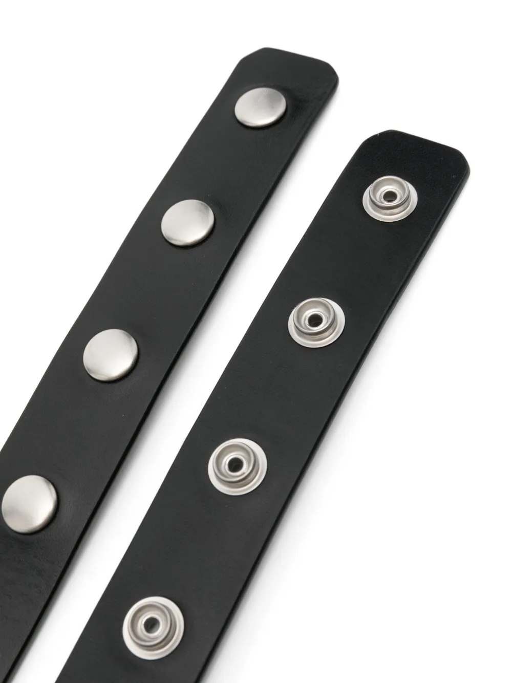 Rick Owens Snap belt - Zwart