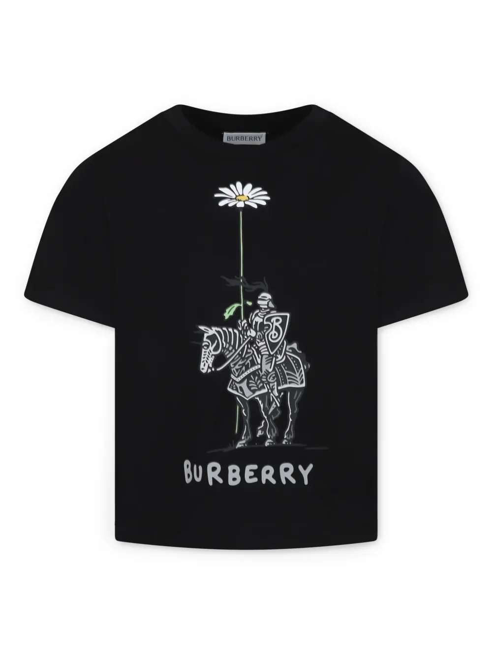Image 1 of Burberry Kids cotton T-shirt