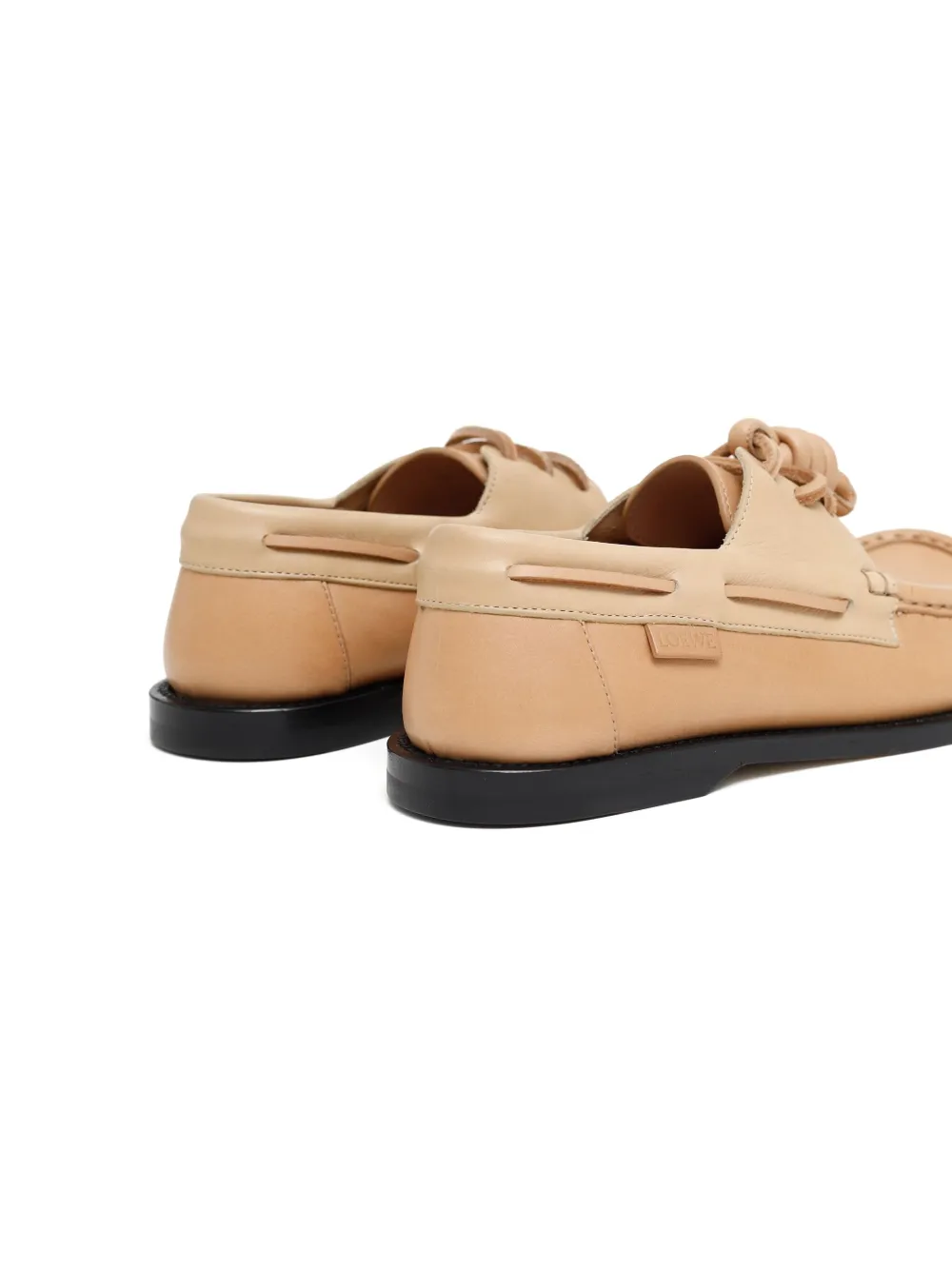 LOEWE Campo boat shoes Neutrals