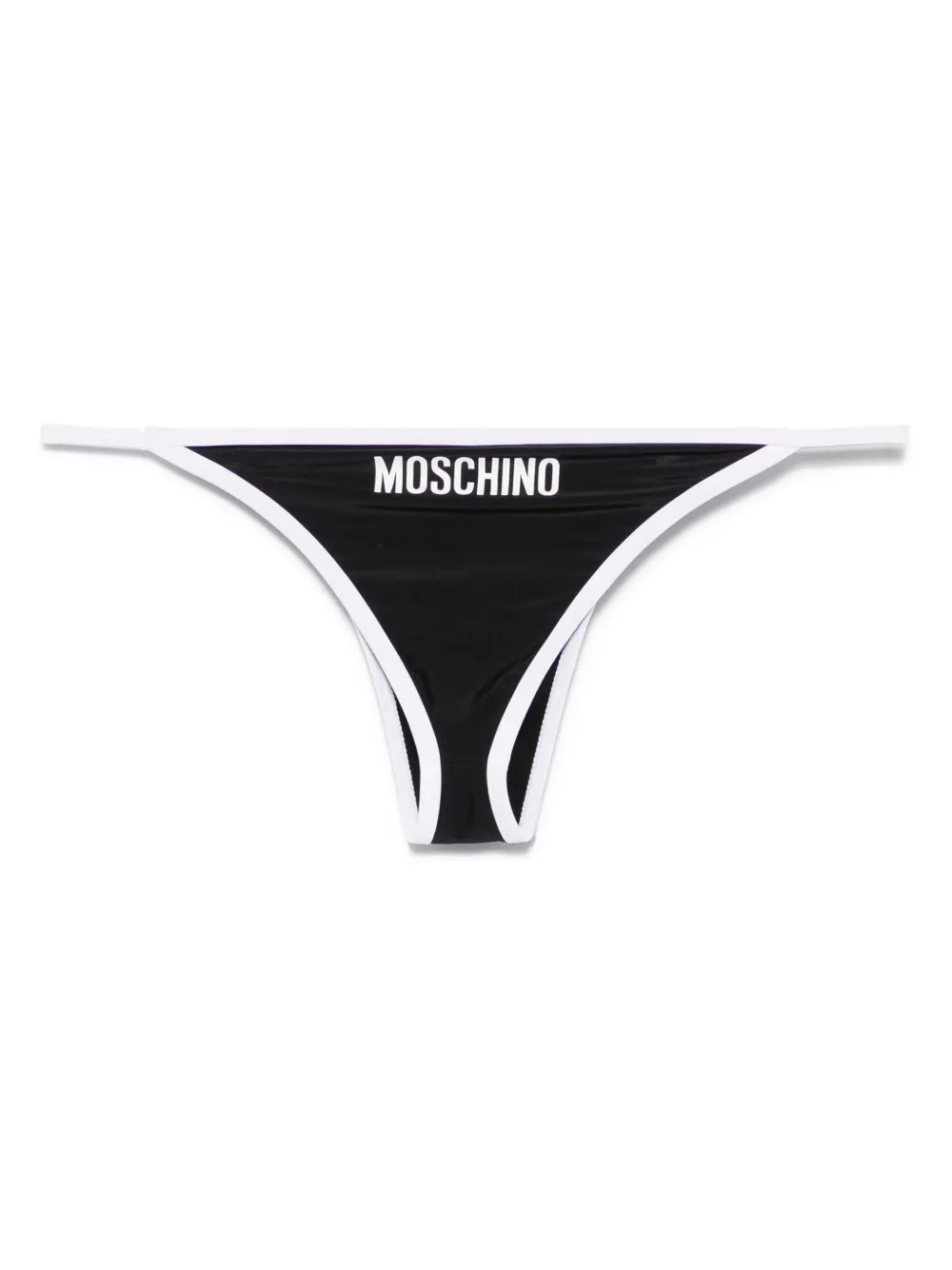 Moschino Swim Where? bikinislip - Zwart