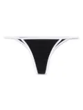 Moschino Swim Where? bikini bottoms - Black