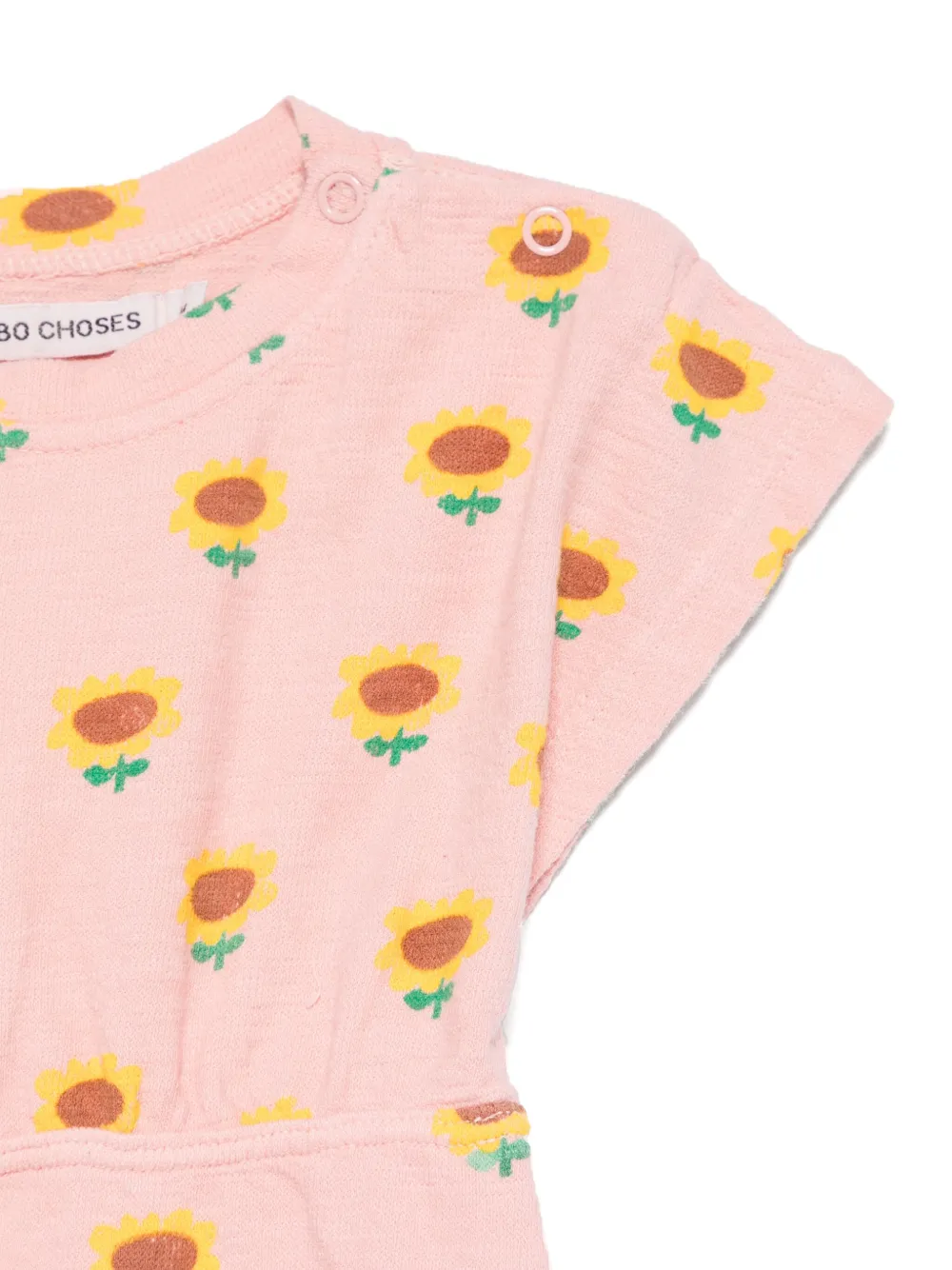 Bobo Choses Sunflower jurk Roze