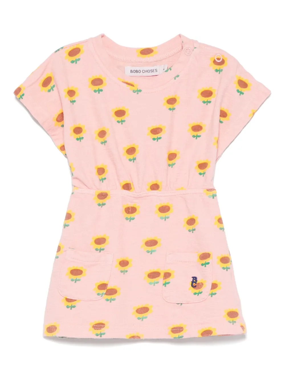 Bobo Choses Sunflower jurk Roze