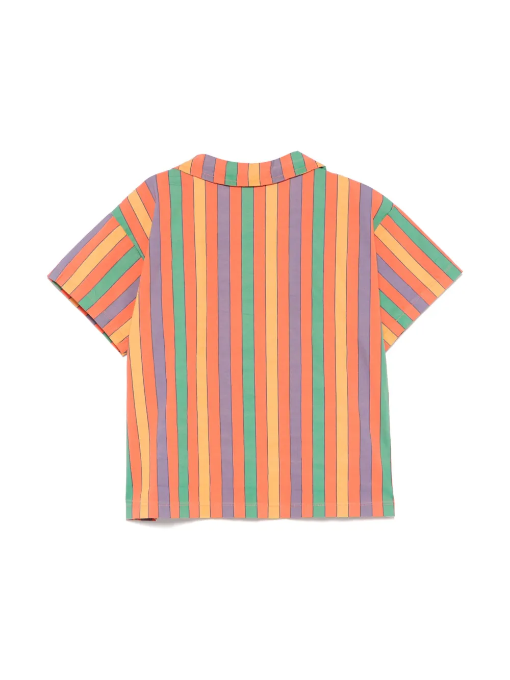 Bobo Choses Multicolor Stripes shirt - Oranje