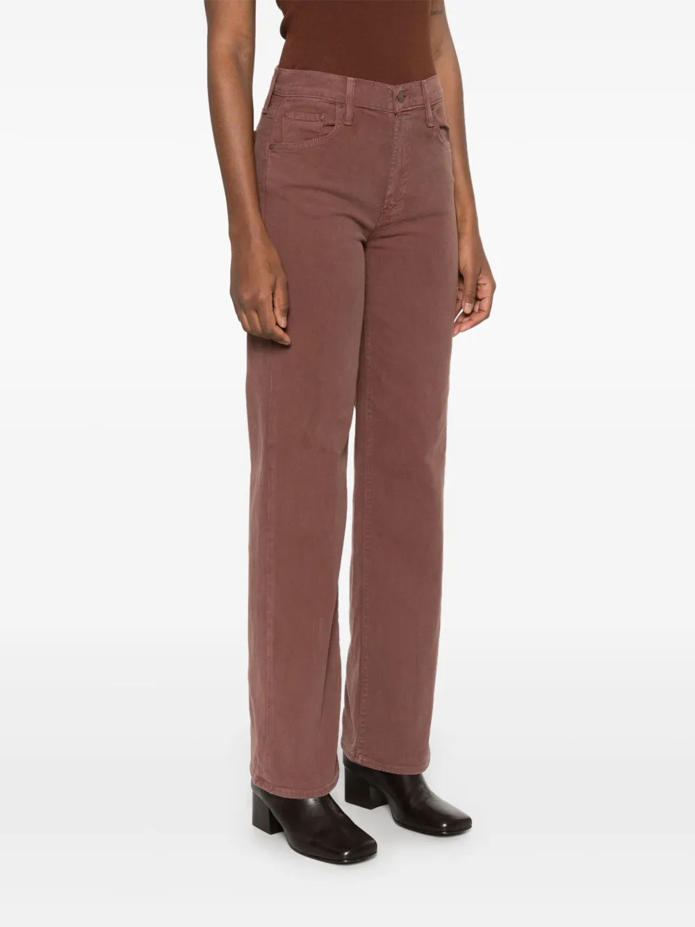 MOTHER Rambler Sneak jeans Bruin