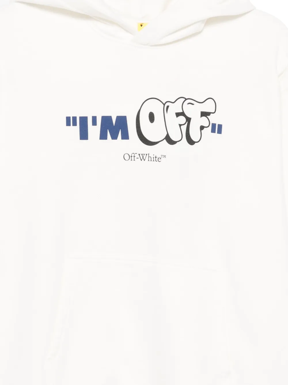 Off-White Kids Hoodie met logopatch Wit