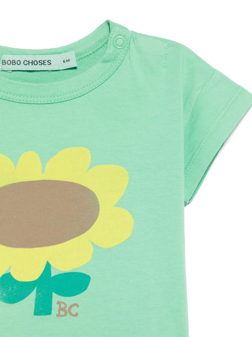 Bobo Choses Sunflower T-shirt Groen
