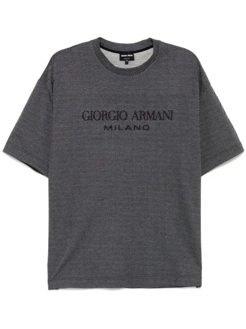 Giorgio Armani logo-print T-shirt