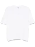 LOEWE draped T-shirt - White