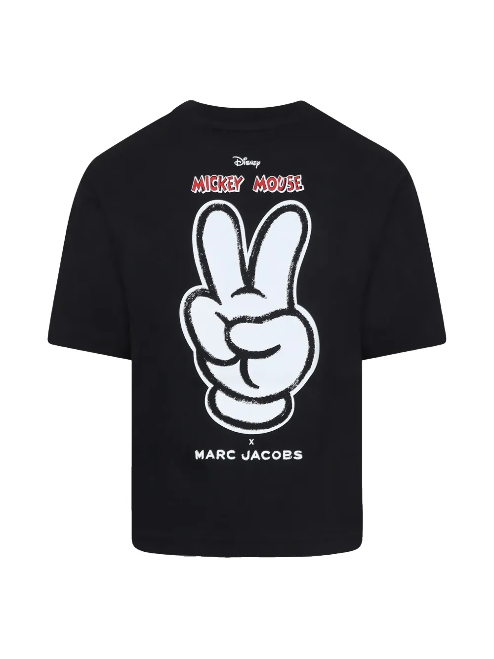 Marc Jacobs Kids x Disney cotton T-shirt - Zwart