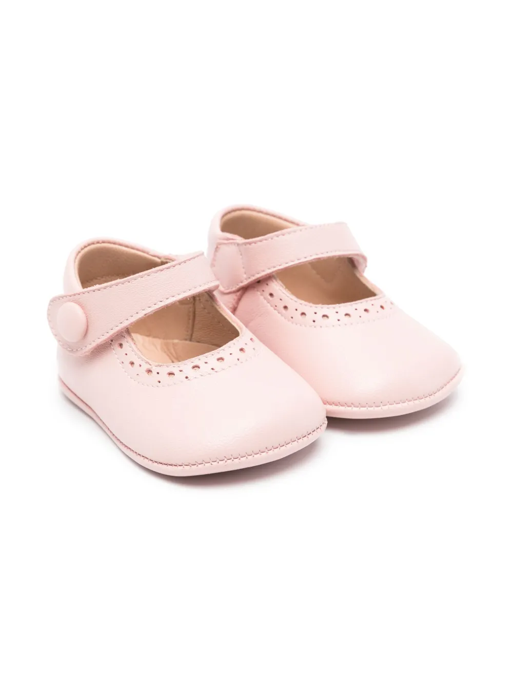 Eli1957 leather pre-walkers Pink