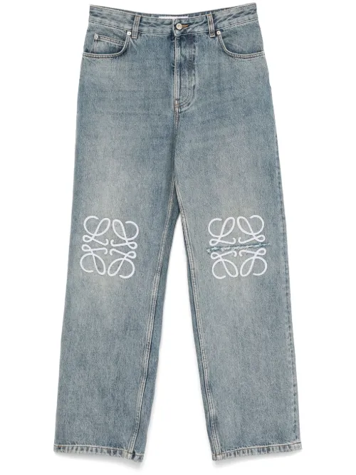 LOEWE jean Anagram - Bleu - LOEWE - Modalova